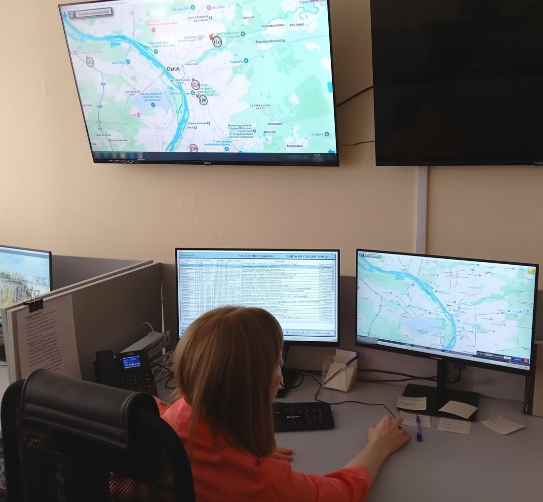 В Омской области начала работу Единая диспетчерская служба скорой помощи.
